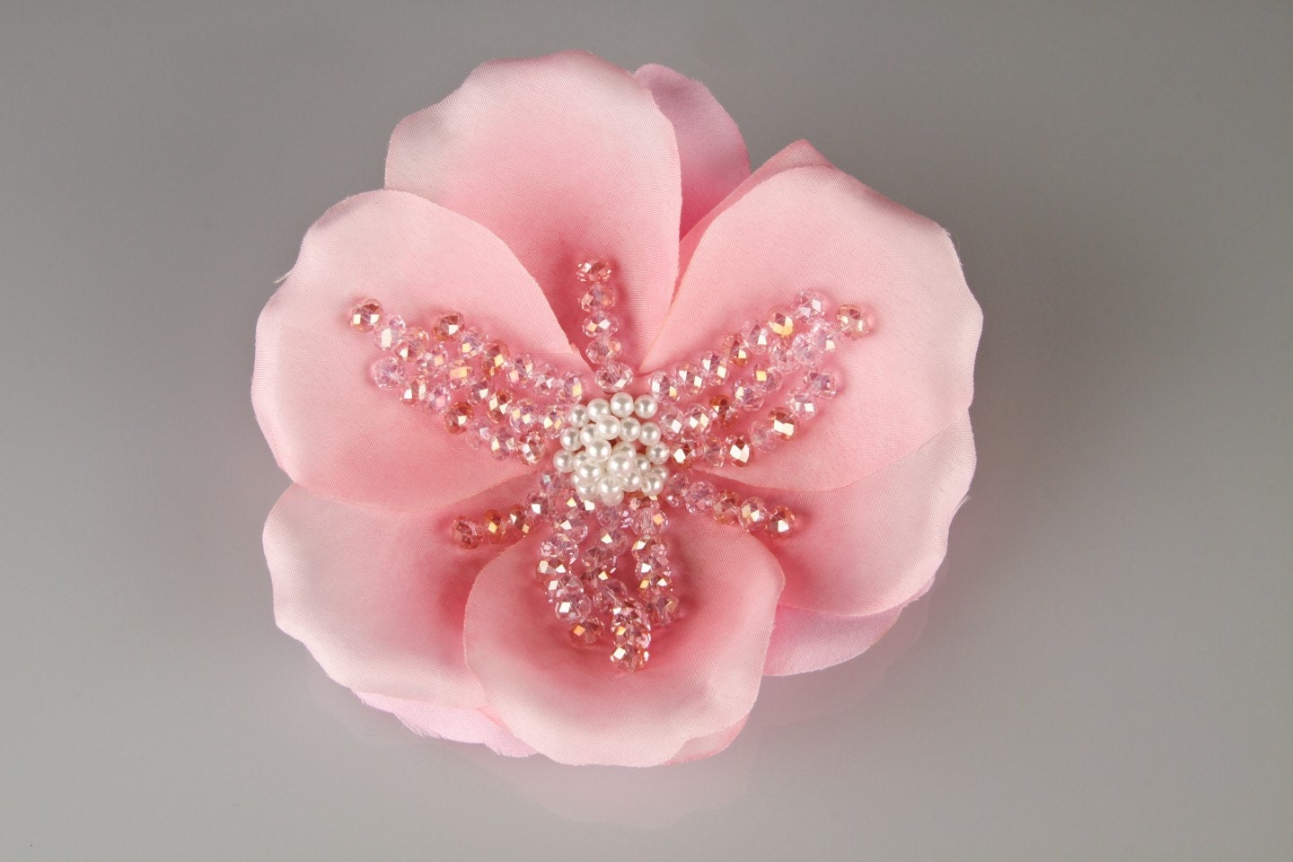 Nina (Silk Flower Hair Comb)