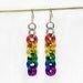 Rainbow 3 in 3 Earrings