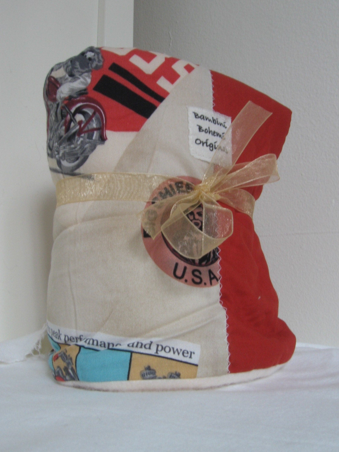 SoCal Motorcycle Club One of a Kind Baby Blanket