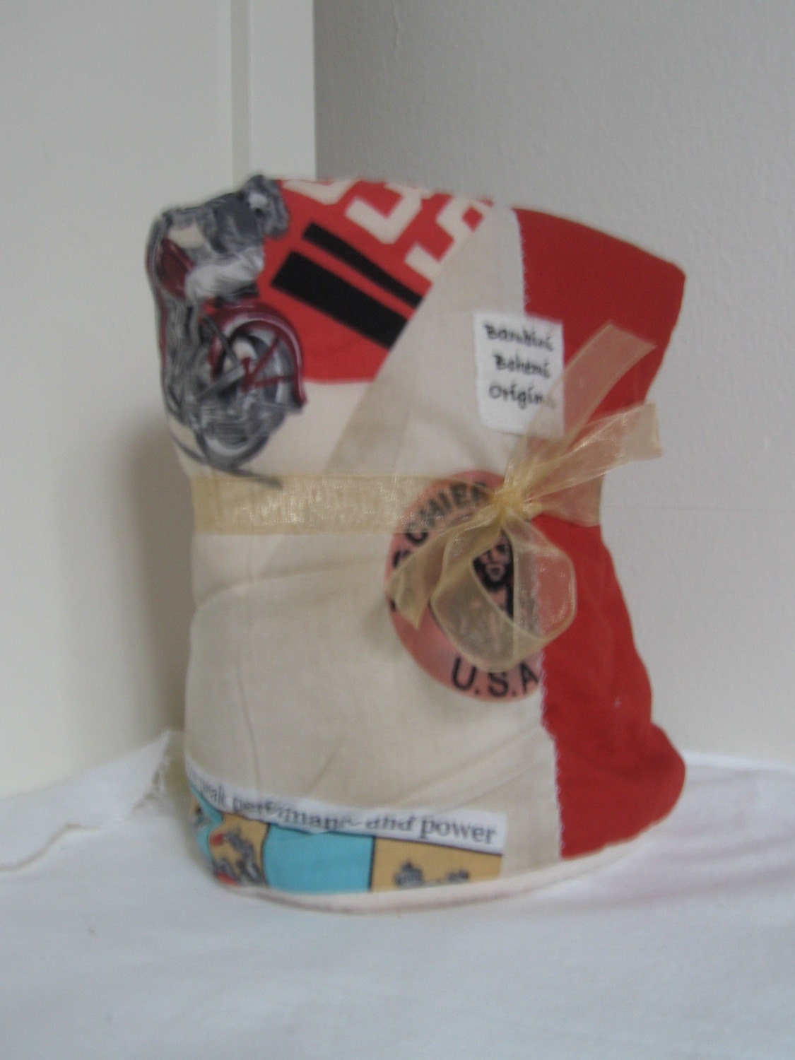SoCal Motorcycle Club One of a Kind Baby Blanket
