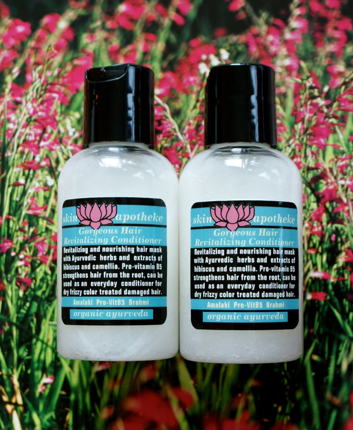 Ayurvedic Gorgeous Hair Revitalizing Conditioner with Camellia, Tripala, Pro vit B5 and Hibiscus By Skin Apotheke