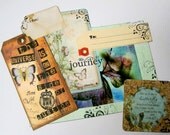 Art Mailing Package Adhesive Address Label THE UNIVERSE No.7