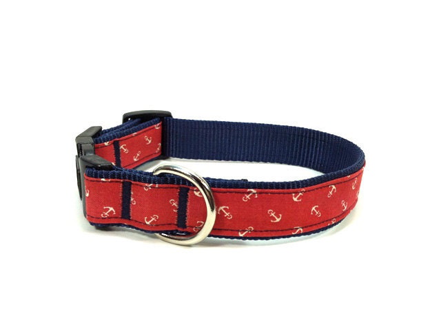 Dog Collar - Anchors Away