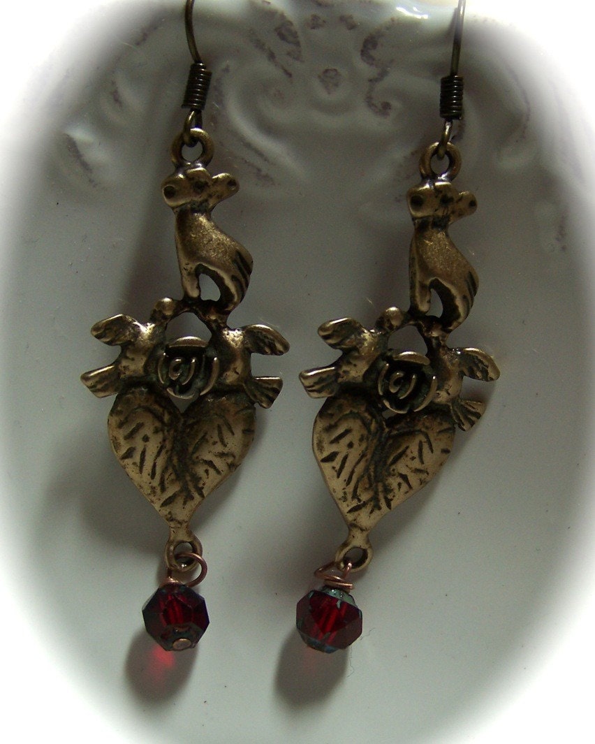 Sweetheart earrings