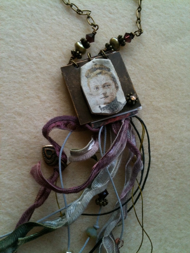 St. Therese of Lisieux Journal Necklace