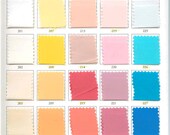 General Silk Colorcard