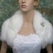 Ivory faux fur bolero faux fur shrug Wedding bolero wedding jacket bridal bolero bridal jacket wedding shrug wedding jacket FB003-Ivory
