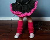 Custom Leg Warmers Handmade Crochet Size 0 6 12 months