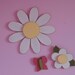 5 inch HOT PINK BUTTERFLY for wall hanging bedroom, home or girl room decor