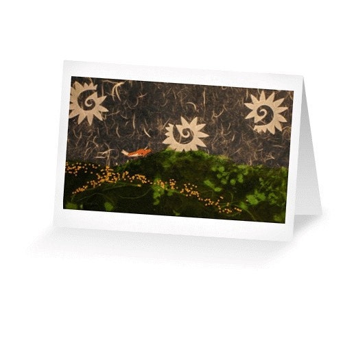 Greeting Card(s), THE RACE (detail I), signed, with envelope...boxed cards available