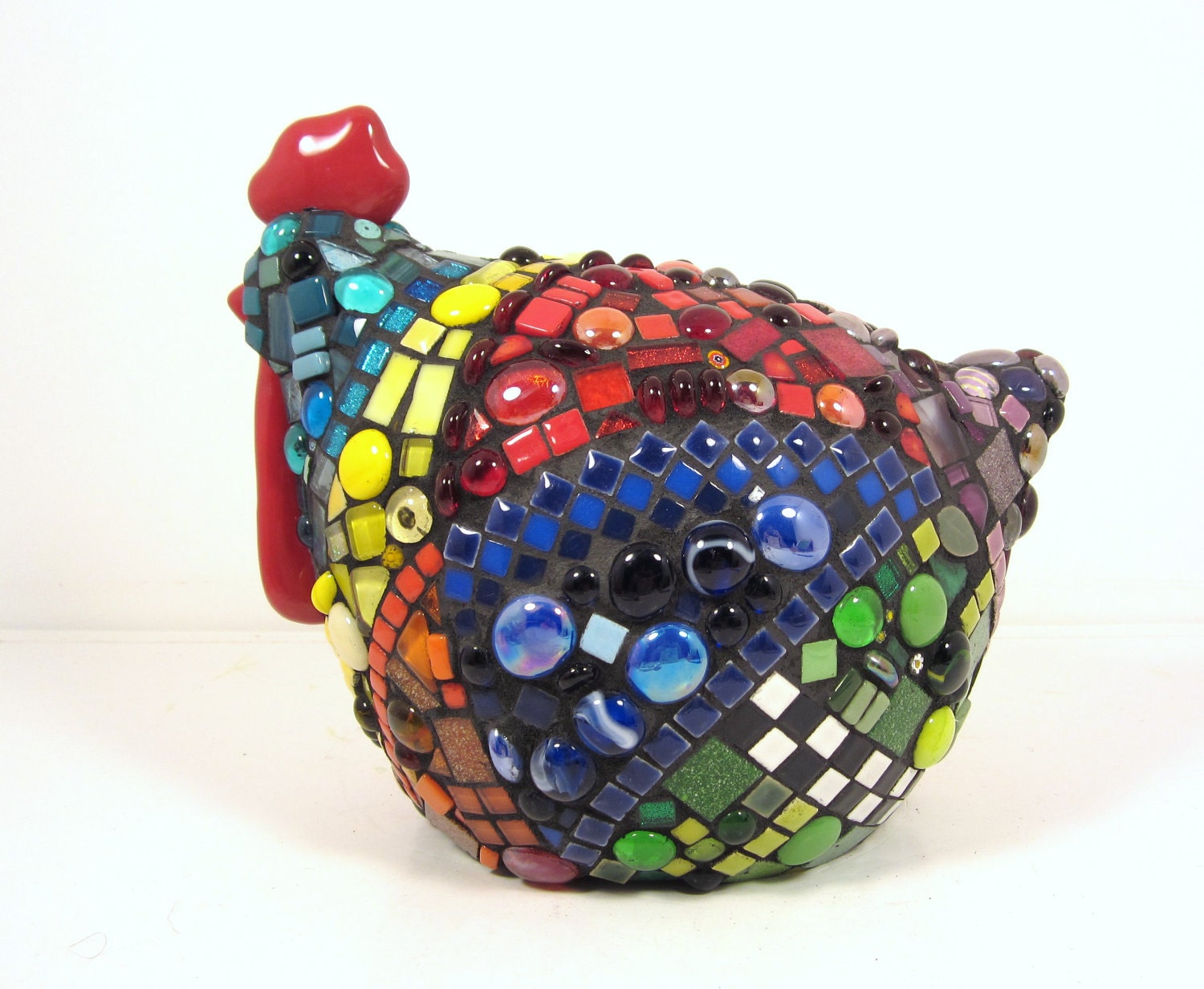 Mosaic 3d Chicken --RODNEY ROOSTER --perfect gift for any occasion