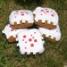Minecraft Inspired Kitty Catnip Cake Plushie  -Free Shipping-