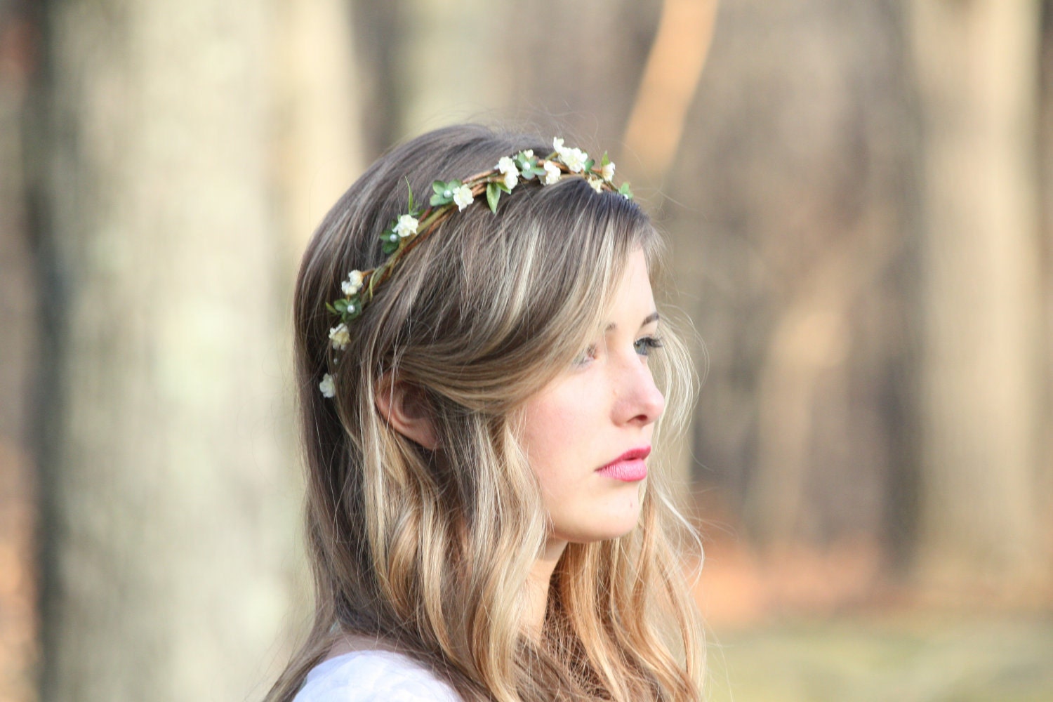 wedding accessories, bridal headband, woodland wedding, bridal headpiece, rustic wedding country chic woodland wedding berries halo