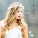 flower hair, bridal flower crown, wedding headpiece, hair accessories, flower girl