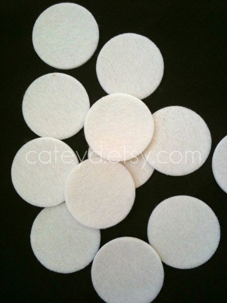 48 Size 1 " Felt Circle Stickers