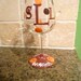 Handpainted, Monogrammed "Let's Go Hokies" Wine Glasses