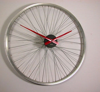 Bicycle Wheel Clock