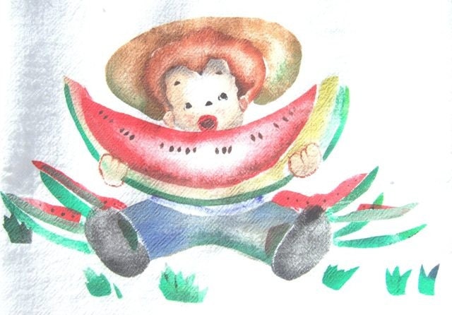watermelon stencil