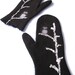 Owls - Felted wool mittens --- Handmade to Order