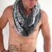 Felted infinity scarf loop men women gift for him unisex for her - Handmade to order