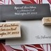 Custom Calligraphy Return Address and Stationery Stamp Set - Palmer Lettering Style