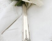 Vintage silverware  wedding favor bud vase wedding decoration recycled silver plated knife handle flower vase
