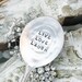 Vintage silverware garden marker live love laugh silver plated flatware inspirational