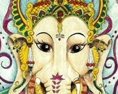 Ganesh, Hindu God A4 print