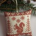 Christmas Scandinavian Ornament - squirrel