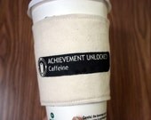 Achievement Unlocked - Caffeine cup cozy
