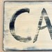 Cafe vintage-style wall sign