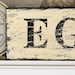 Distressed Vintage-style EGGS sign