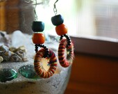 Thread Life Savers Earrings