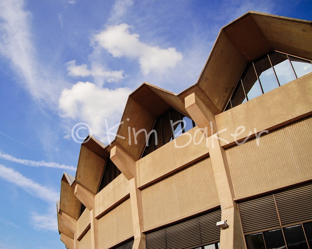 West Virginia University Coliseum - WVU WV Morgantown 8x10 Fine Art Photograph
