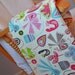 SOLD to VALHALLA Receiving Blanket - Mod Birds