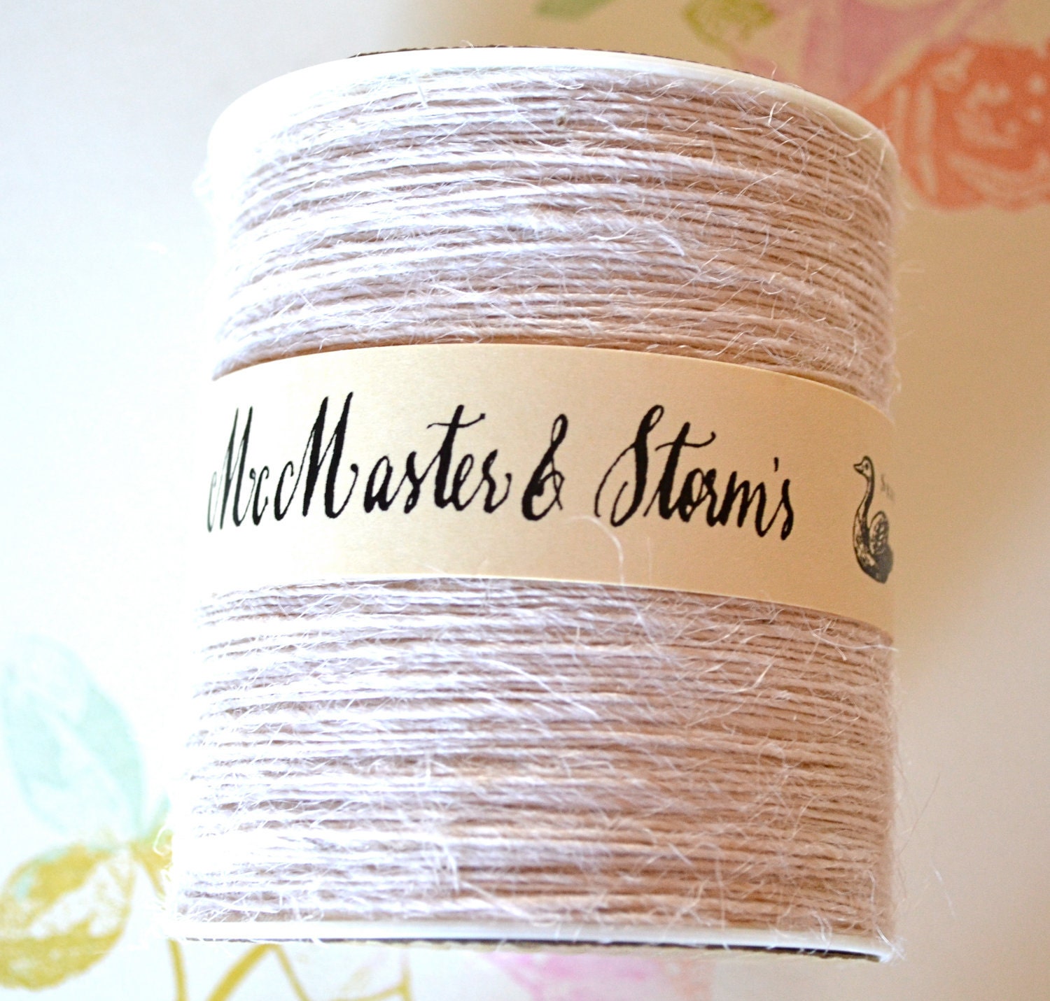 Teeny, Tiny Cream Burlap Twine