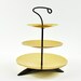Vintage Mid Century Three Tier Platter