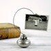 Vintage Door Knob Photo Holder / Wire Picture or Card Holder