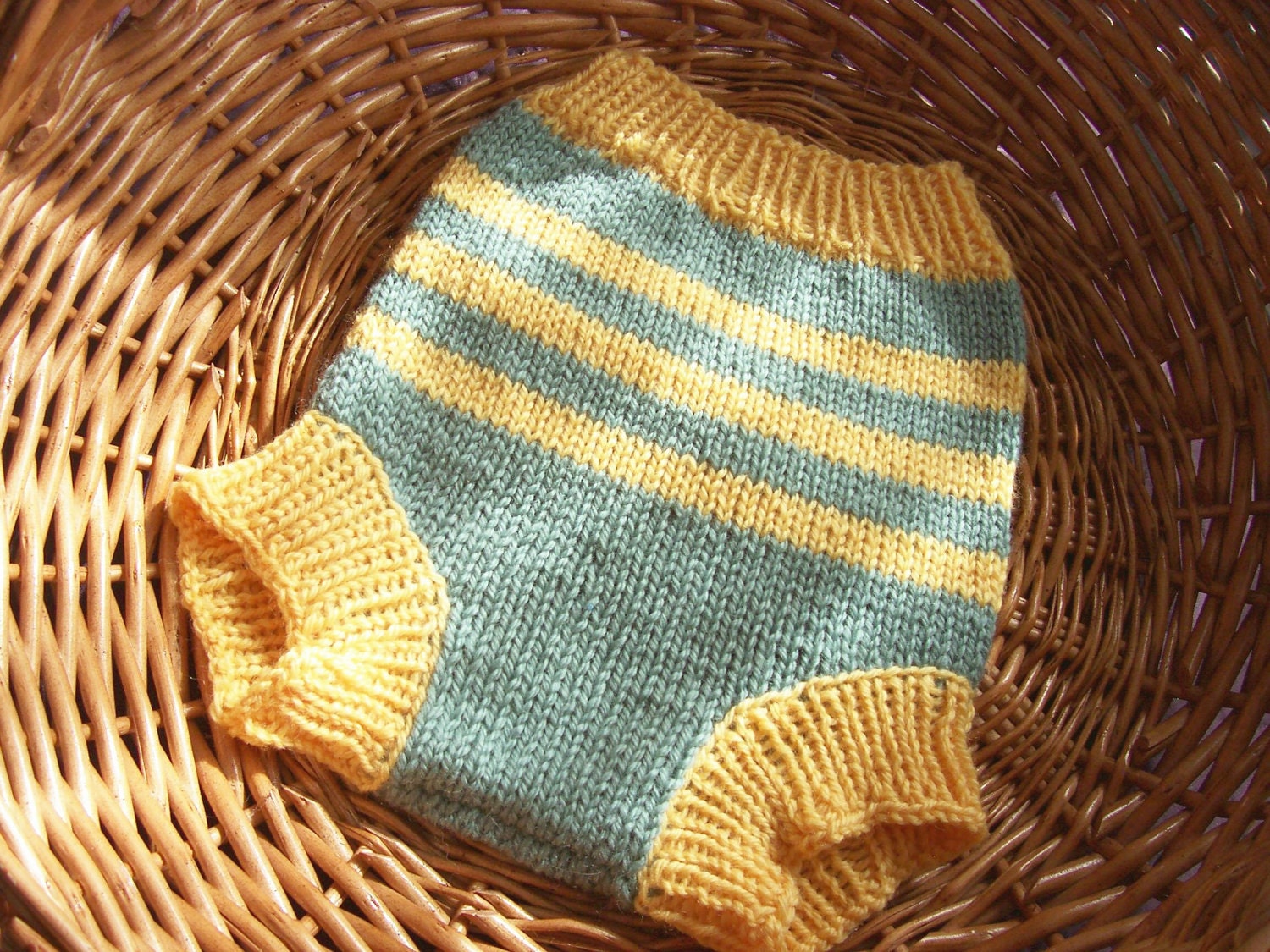 Wool Cloth Diaper Cover Soaker size Medium, 6-12  Months.