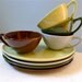 Vintage Knowles Snack Set 1950's RARE
