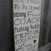 My Dad My Hero primitive Sign Typography  subway sign
