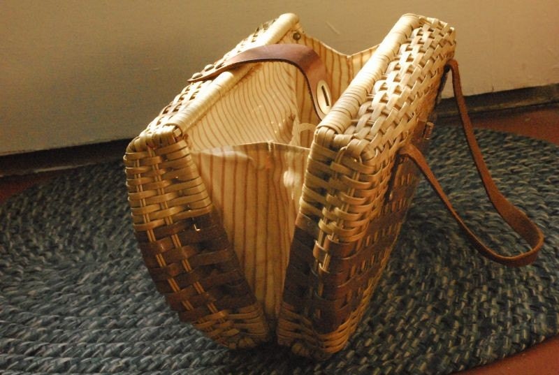 SALE - 1950s Picnic Purse