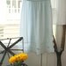Vintage 1960s Light Blue Half Slip - Vanity Fair - Small