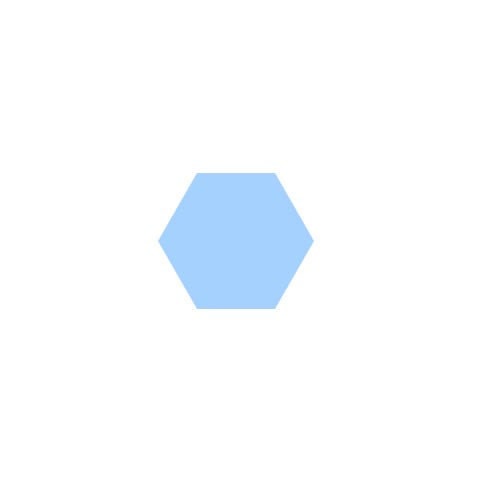 13\/16 inch Hexagons - 500 pack