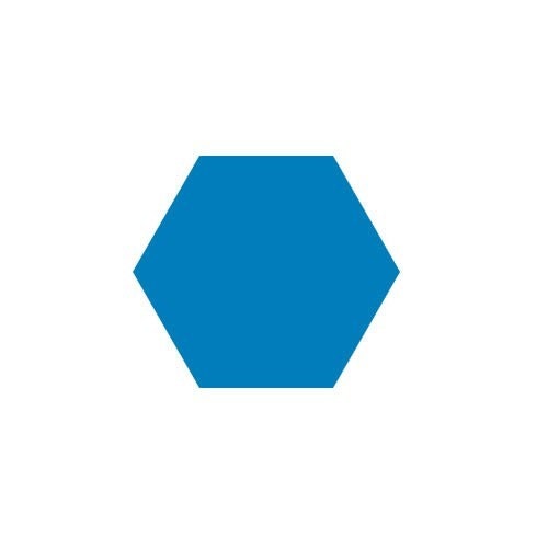 1 1/4 inch Hexagons - 200 pack