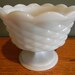 Vintage Wedding Table Setting Milk Glass Wedding Centerpiece Vase Compote