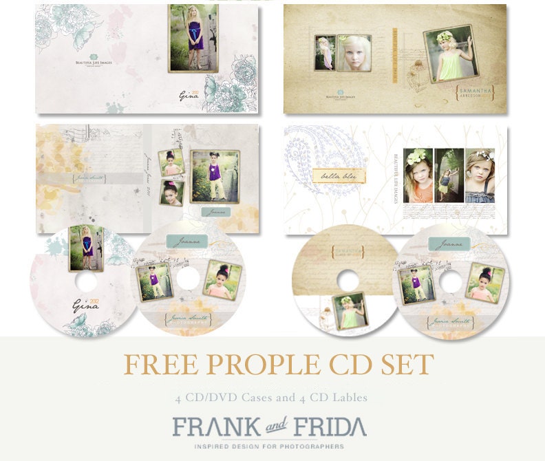 Free People CD/DVD Cases and Lables