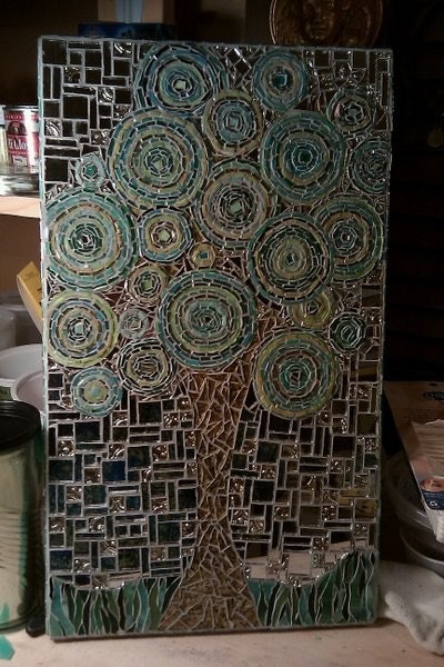 Summer... OOAK ... Stunning mosaic art for your home or for your loved one, Wedding, Marriage gift, Gift for your bride