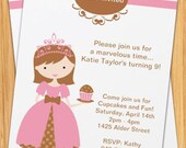 Princess Birthday Party Invitation Il_170x135