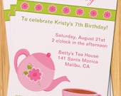 Tea Party Invitation - Fully Customizable Il_170x135